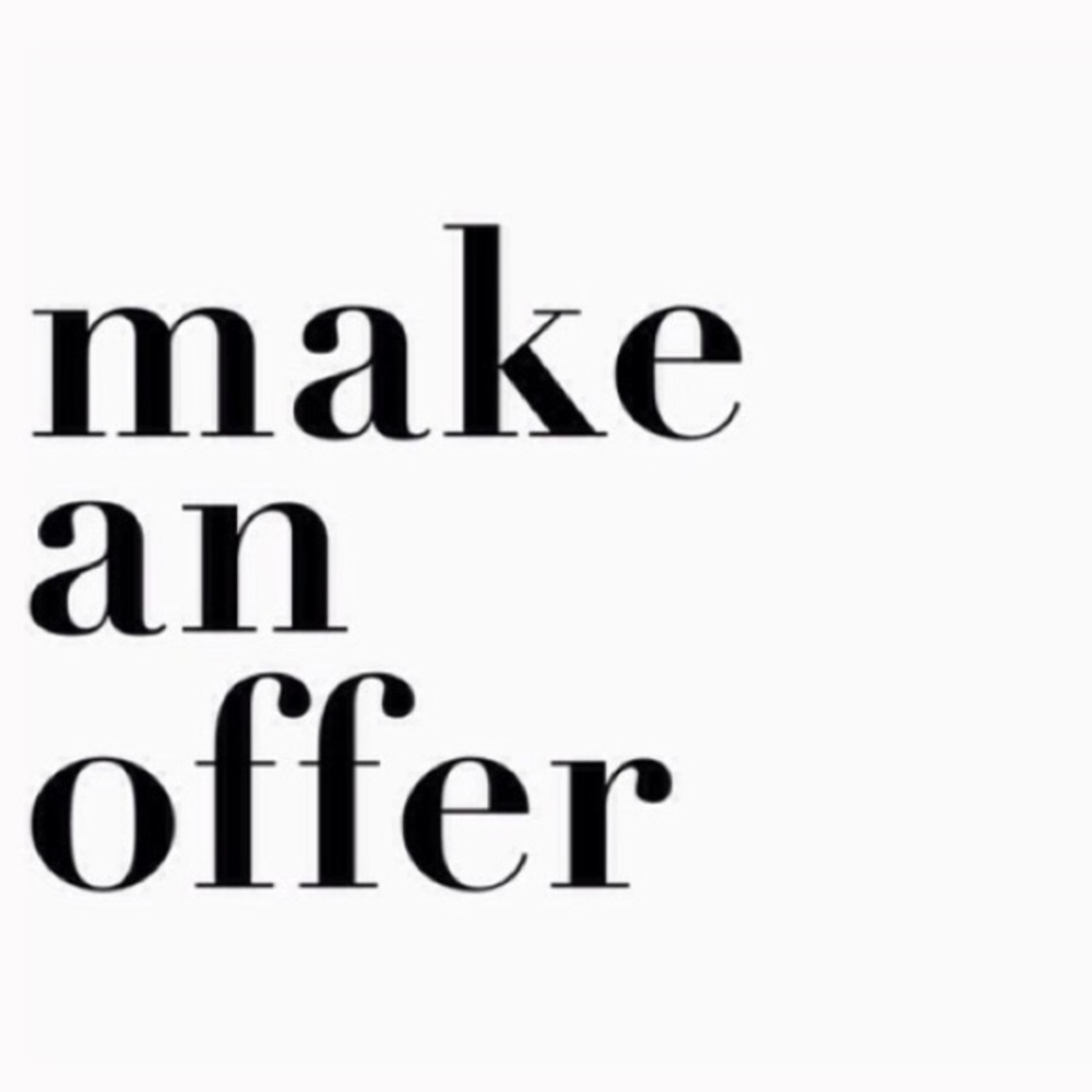 Like an item but not the price? Make an offer!